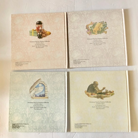 Christmas Pop-Ups Boxed Set of 4 Books 1993 Ottenheimer Full-Color.  In  box. - Picture 4 of 12